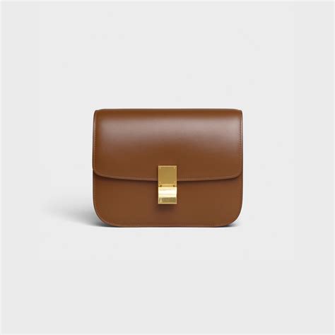 medium clasic celine|Medium Classic bag in box calfskin .